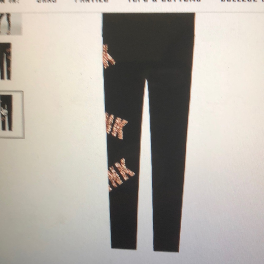 Bling cotton yoga legging NWT size L - Picture 3 of 5